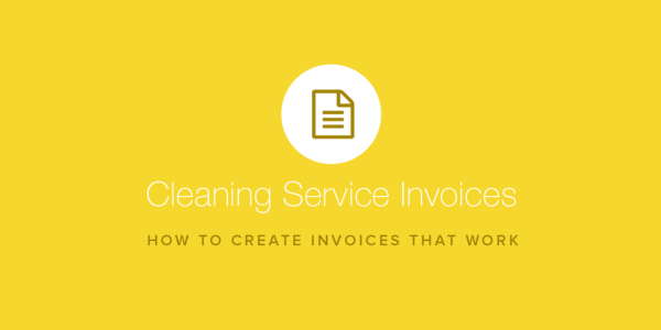 cleaning service invoice