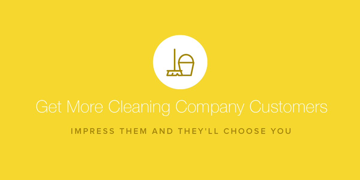 get more cleaning company customers
